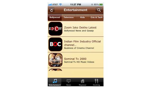 Top 5 entertainment apps